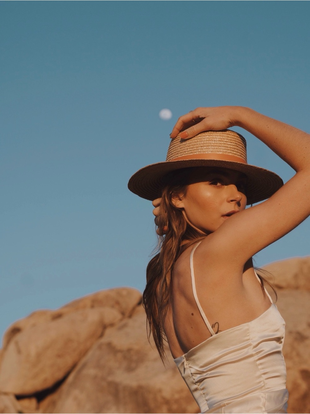 LACK OF COLOR | Straw Boater Hat - Picture 2 of 4